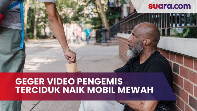 Geger Video Pengemis Terciduk Naik Mobil Mewah Usai 'Dinas', Langsung Ngamuk Saat Ditegur