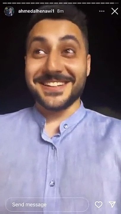 أحمد الحناوي يتصدر تويتر بعد إعلانه خطوبته.. ويشارك صوره إلى جانب عروسه