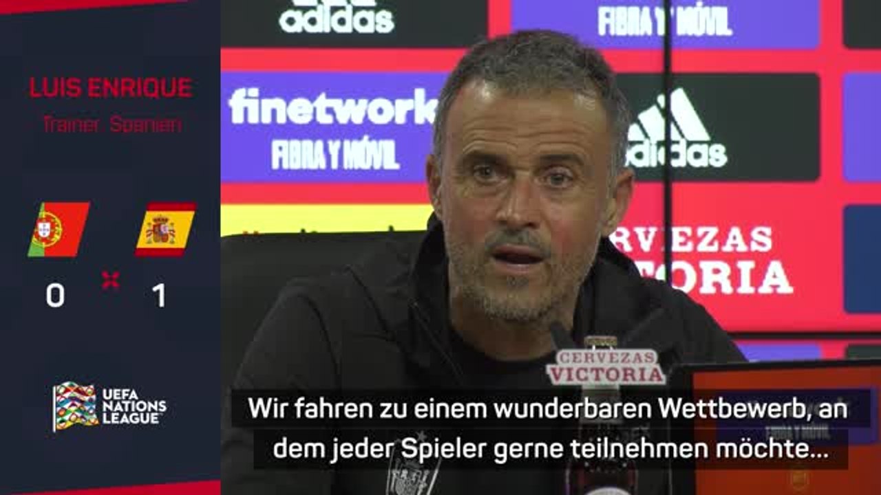 Enrique: 'Nicht einfach, gegen Spanien zu spielen'