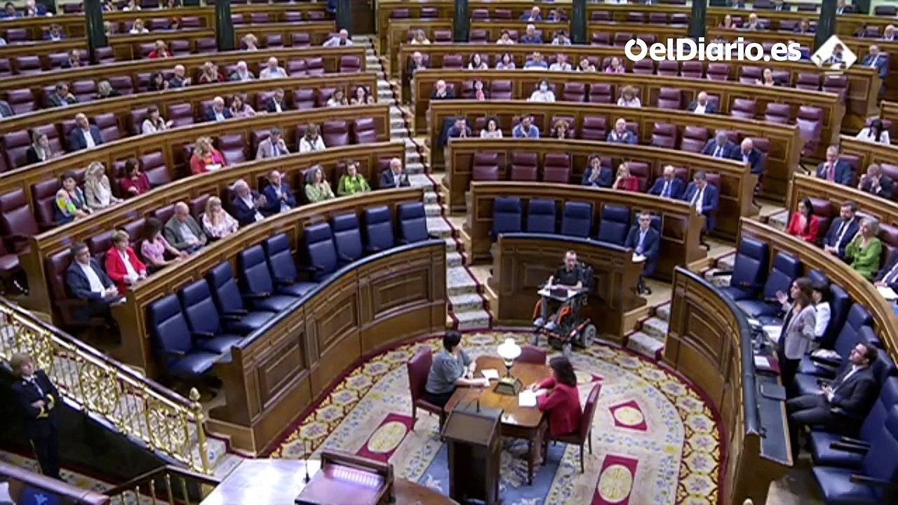 Irene Montero, al PP: "Me avergüenza profundamente su campaña de violencia política y en contra de la educación sexual de los niños y niñas de nuestro país"
