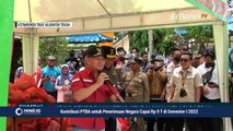 Upaya Kendalikan Inflasi Daerah, Gubernur Sugianto Sabran Tinjau Pasar & Bagikan Paket Bahan Pokok