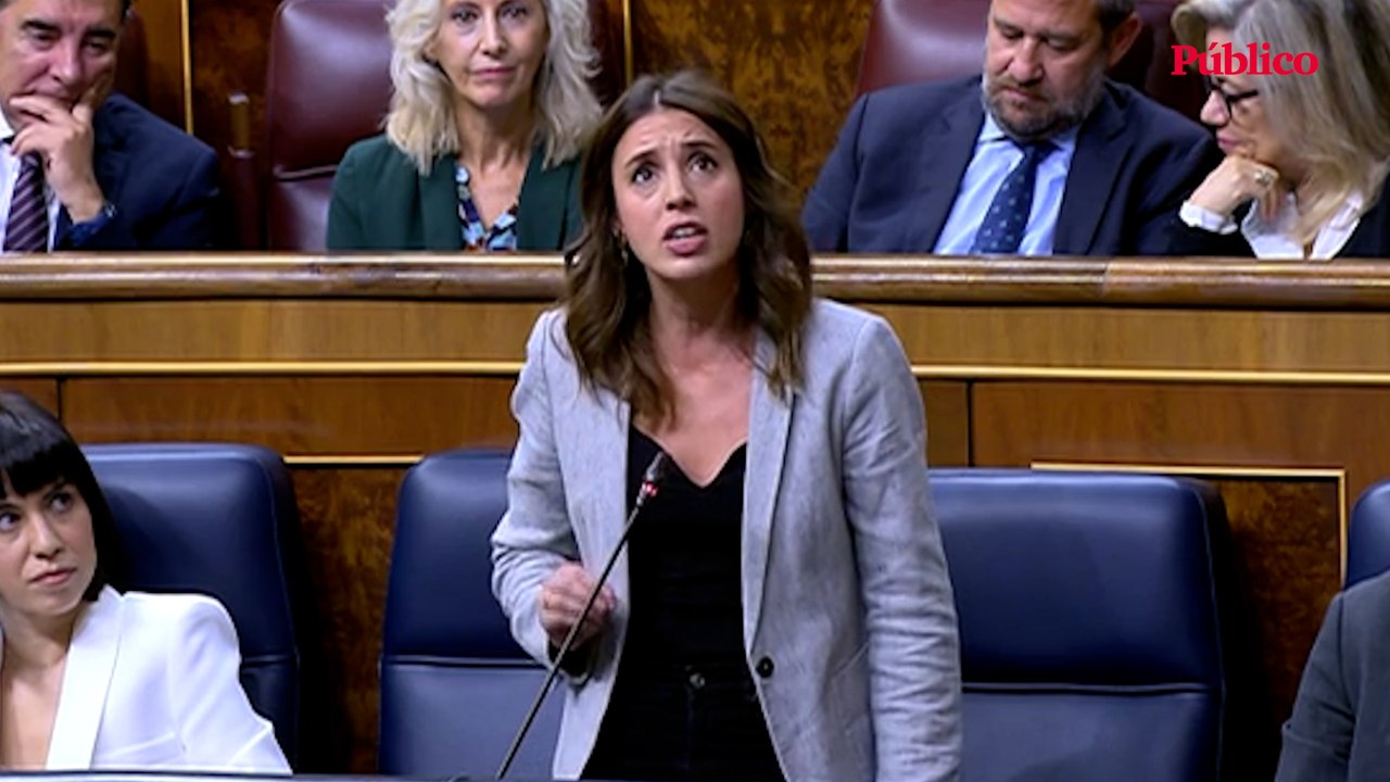 Vídeo | Irene Montero, ante la violencia política de Vox: "A estos fascistas se les para con derechos"