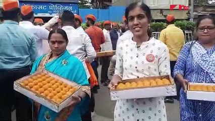 फटाके फोडले, लाडू वाटले मनसेला भलताच आनंद