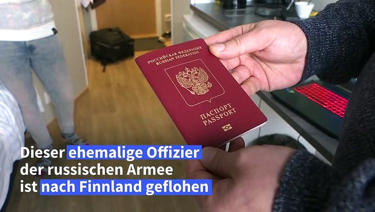 Teilmobilmachung in Russland: Ex-Offizier begründet Flucht nach Finnland