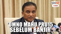 Siapa kata Umno nak buat PRU semasa banjir? - tanya Reezal