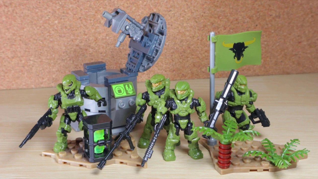  Mega Bloks HALO: UNSC Fireteam Taurus || DOOM Construx Review