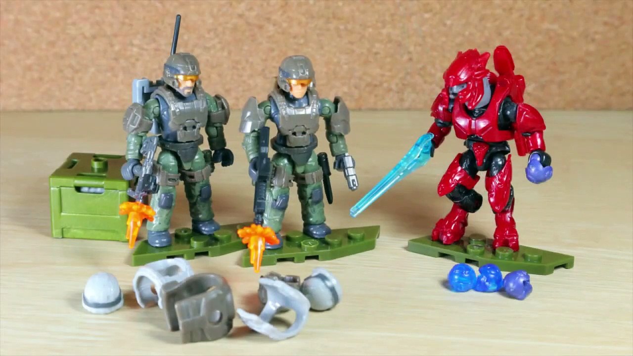  Mega Construx HALO: UNSC Marine Gear Pack || DOOM Construx Review