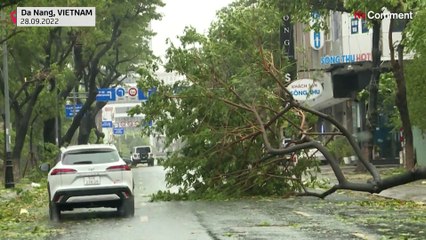 Typhoon Noru makes landfall in Vietnam