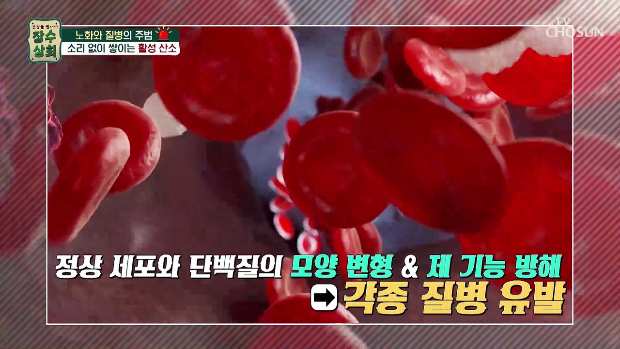 노화 & 질병 & 피부가 무너지는 원인은 ‘활성 산소’ TV CHOSUN 202209...