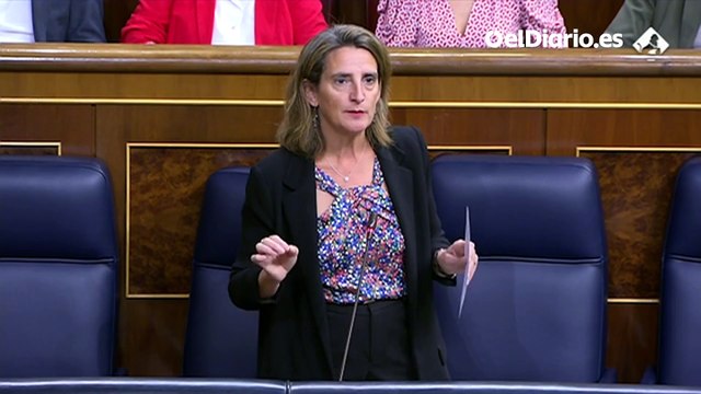 Teresa Ribera acusa al PP de ser campeones de la desinformación y pregunta: ¿Es por insolvencia o por mala fe?