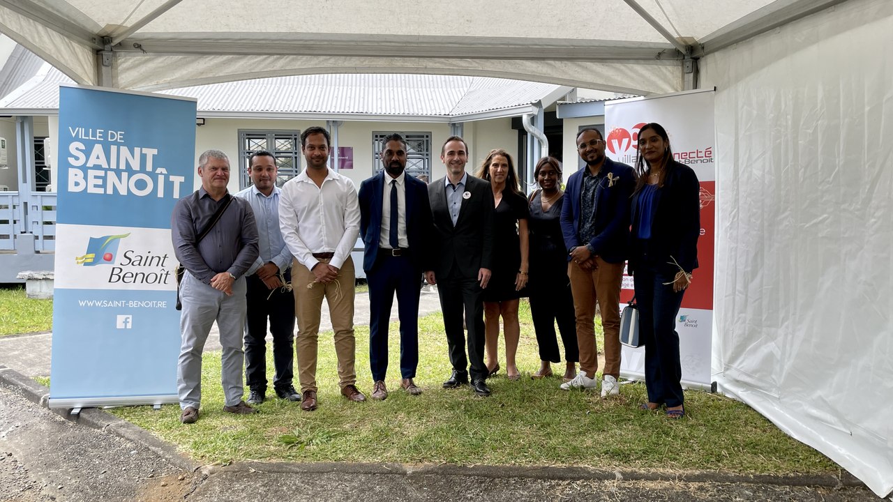 St-Benoit : Inauguration du "village connecté", premier tiers-lieu numérique de l’île