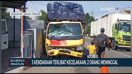 3 Kendaraan Terlibat Kecelakaan, 2 Orang Meninggal