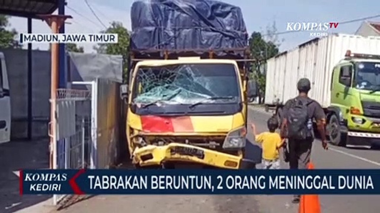 Tabrakan Beruntun Libatkan 3 Kendaraan, 2 Orang Meninggal Dunia - Video ...