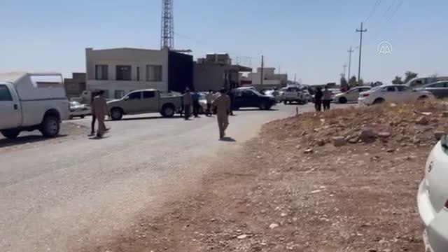 SÜLEYMANİYE - İran, Irak'ın kuzeyindeki Komele, İKDP ve PAK karargahlarını füzelerle vurdu (3)