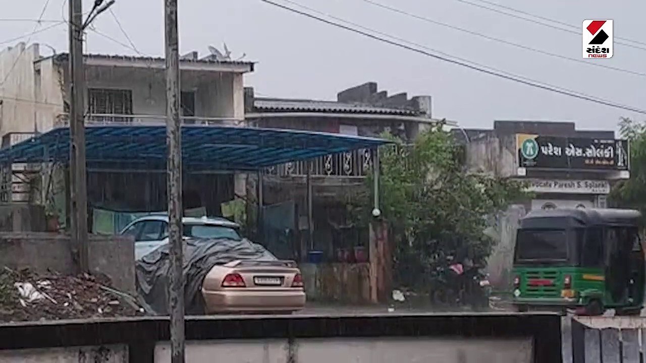સુરતના કામરેજ વિસ્તારમાં ધોધમાર વરસાદ