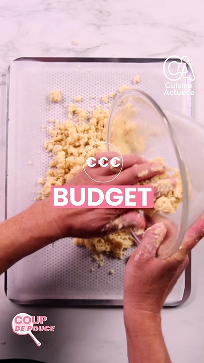 CUISINE ACTUELLE - Coup de pouce - Réaliser une pâte à crumble salée ou sucrée
