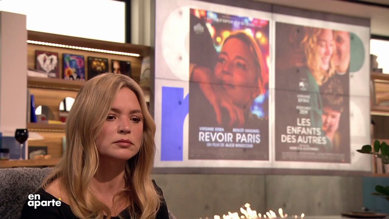 Extrait de l'émission "En aparté" avec Virginie Efira, diffusée sur Canal+.