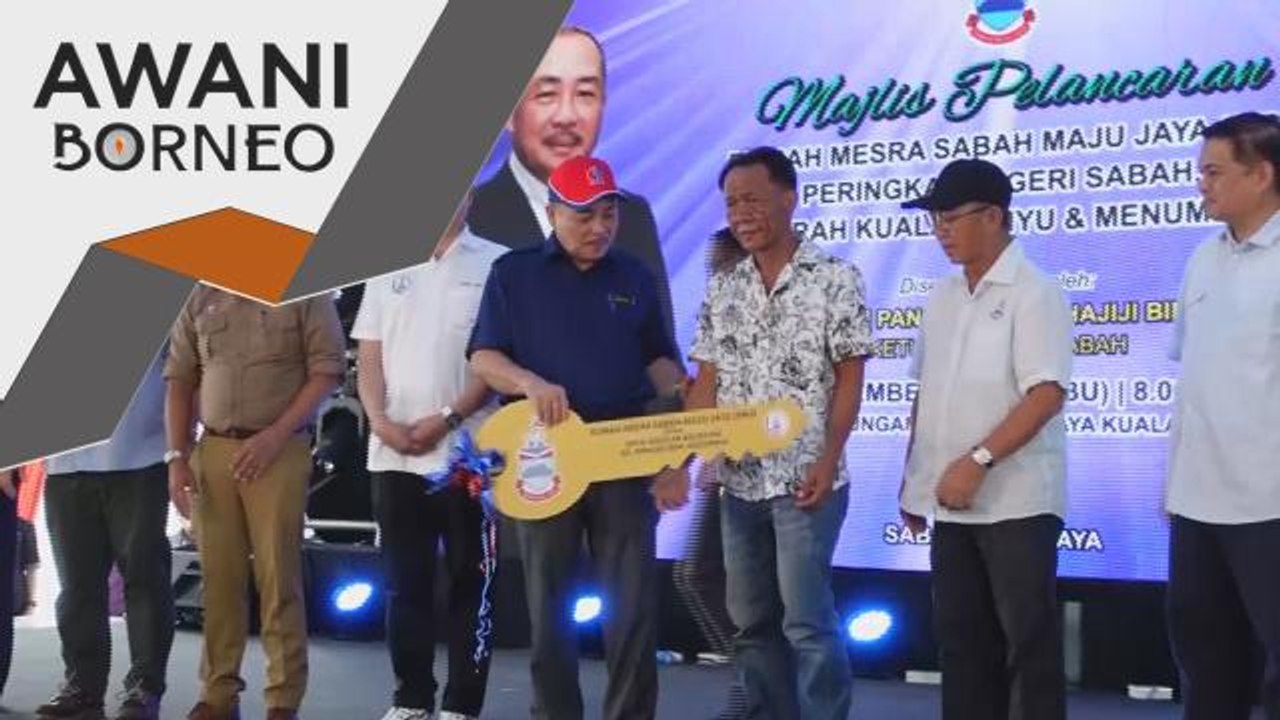 Basmi Kemiskinan | Sabah lancar Rumah Mesra SMJ
