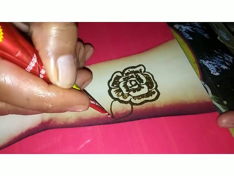 Very simple Mehndi Design for beginners ll Mehndi Class l