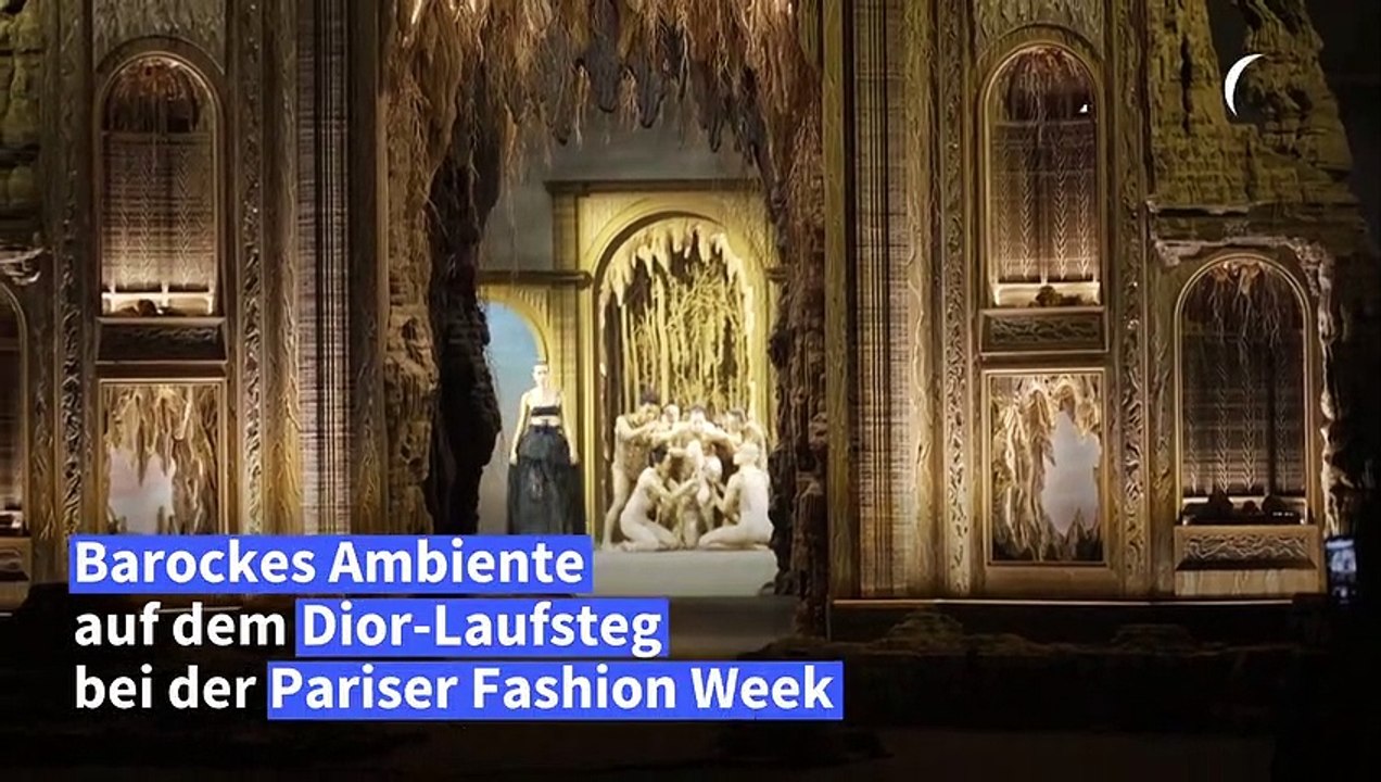 Dior bei Pariser Fashion Week: Reifröcke und Korsetts wieder In