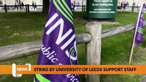 Leeds headlines 28 September: Support staff strike at University of Leeds