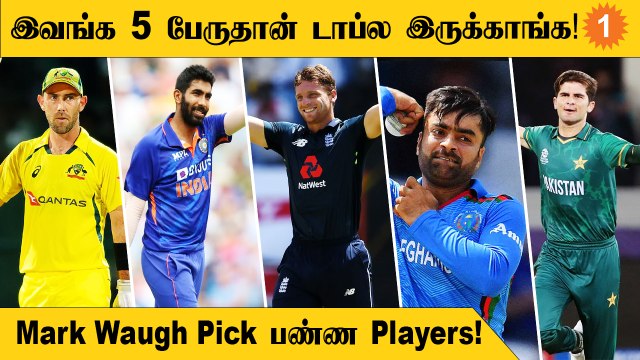 Australian Former Player Mark Waugh Pick பண்ண டாப் 5 T20 Players!