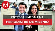 Congreso de CdMx, galardonan a periodistas de Multimedios