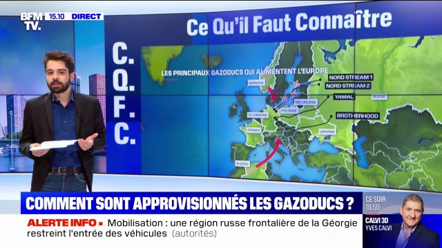 Gazoducs Nord Stream: comment s'achemine le gaz vers l'Europe ?