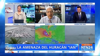 Video herunterladen: “Es muy probable que se convierta en uno de los huracanes más poderosos que haya azotado a Florida”: meteorólogo