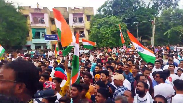 शहीद भगत सिंह जयंती पर कोटा में निकाला संकल्प मार्च