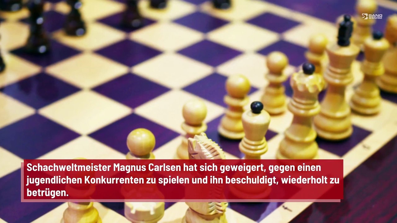 Schachweltmeister beschuldigt jugendlichen Rivalen des wiederholten Betrugs