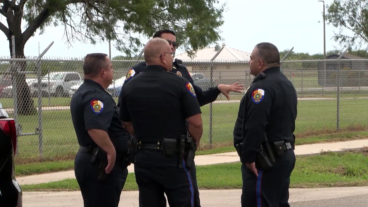Movimiento policiaco en Edinburg