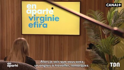 L'anglais empêche Virginie Efira d'avoir une carrière internationale !