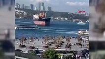 İstanbul Boğazı'nda gemi arızası