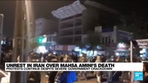 Iranian police violently repress protests over death of Mahsa Amini