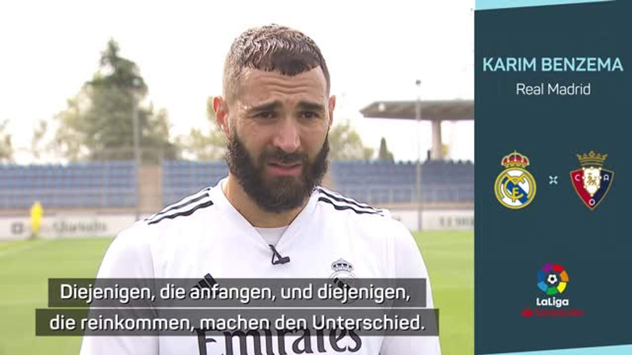 Benzema: 'Ich habe Lust, wieder zu spielen'