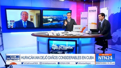 Esta es la trayectoria del potente huracán Ian, que golpea la costa oeste de la Florida