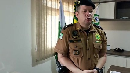 Comandante da PM tranquiliza população sobre suposto rapto de criança em Umuarama