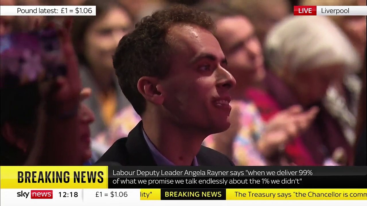 Deputy Labour Leader Angela Rayner  - "And then there's Boris Johnson. I do owe him one apology. I said he couldn't organise a booze up in a brewery... turns out he could organise a booze up pretty much anywhere"