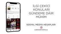 Cübbeli Ahmet Hocaefendi Sosyal Medya Tanıtım Filmi