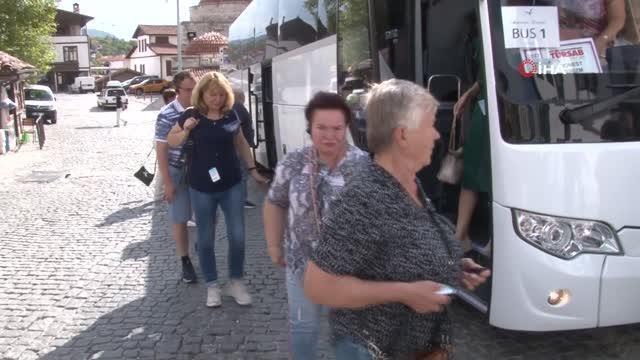 Karabük haberleri... Kruvaziyer ile Bartın'a gelen Rusların tercihi Safranbolu oldu