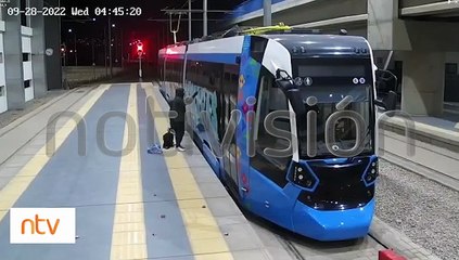 Vandalismo: Grafitearon un vagón del Tren Metropolitano, dejaron un mensaje 'No Violaras'