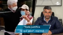Tabe se suma a las disculpas de su papá, tras amagar con un cuchillo a un empleado del GobCDMX