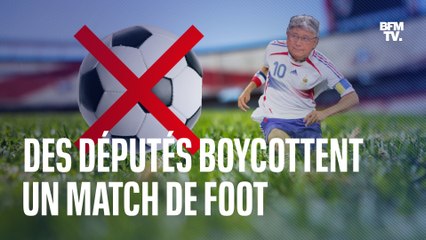 Des députés de gauche refusent de jouer avec le RN et boycottent l'équipe de foot de l'Assemblée