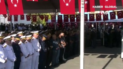 Kocaeli'de iş kazasında şehit olan Enes Bıyık, son yolculuğuna uğurlandı