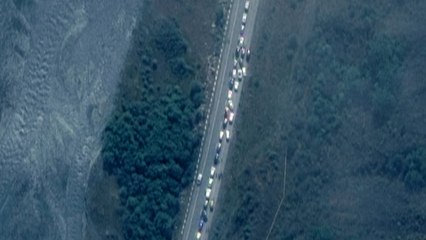 Plus de 20 km de bouchon à la frontière géorgienne, les Russes fuient toujours la mobilisation militaire