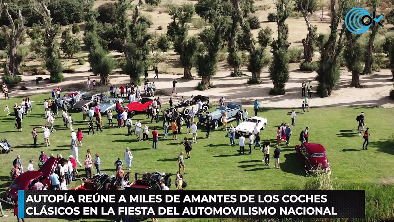 Autopía reúne a miles de amantes de los coches clásicos en la fiesta del automovilismo nacional