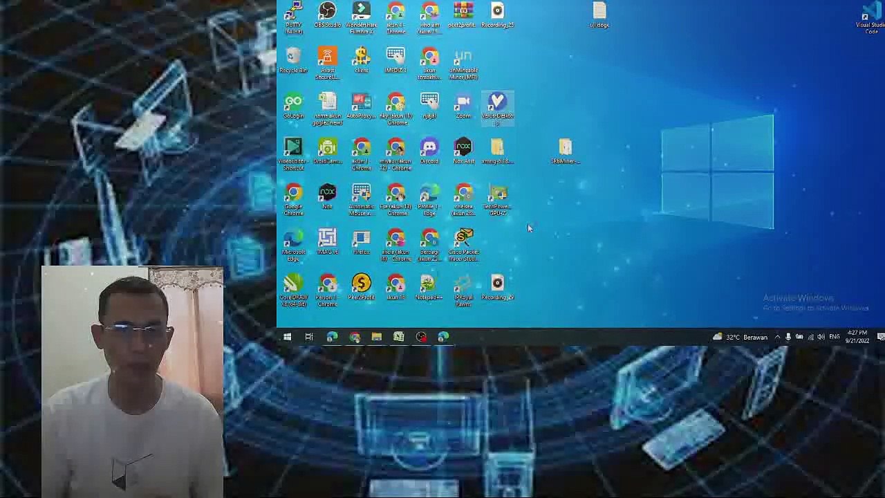 mining verus vps gratis 10 jam perhari