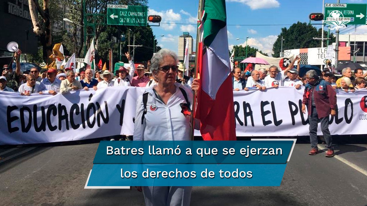 Gobierno de la CDMX pide que marchas sobre dere...
