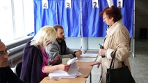 Des Ukrainiens réagissent aux résultats des 